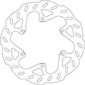 GOLDFREN Bromsskiva bak YZ/YZF/WR125-450 02-18