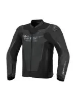 Alpinestars Skinnjacka GP Force v2 Svart/Svart