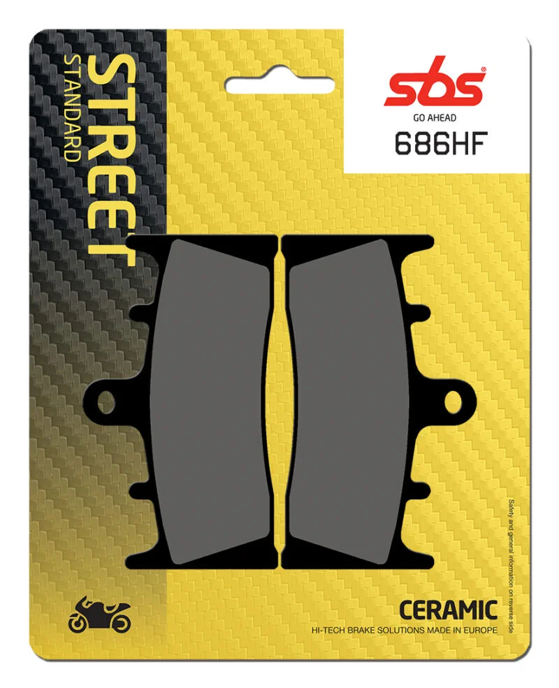 Sbs Bromsklossats Ceramic - Bromsbelägg