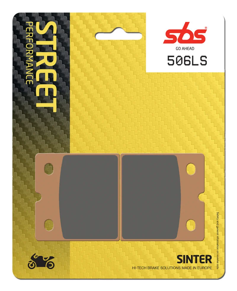 Sbs Bromsklossats Sintered bak