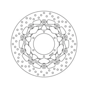 Brembo Serie Oro Bromsskiva floating