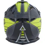 AMOQ Meteor V2 Helmet Axis Svart/Gul glansig