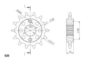 Supersprox Framdrev 1042.14