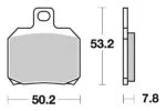 Sbs Bromsklossats Ceramic - Bromsbelägg
