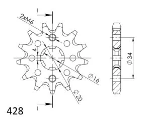 Supersprox Framdrev 1263.14