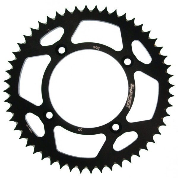 Supersprox Bakdrev Aluminium RAL-998:52 Svart