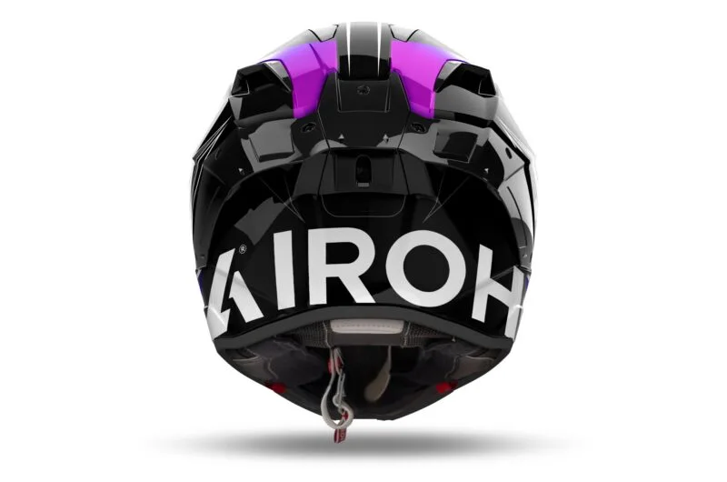 Airoh Hjälm GP 800 Must Blå glansig