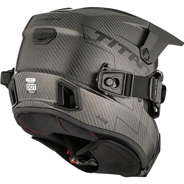 CKX Hjälm Titan AMS Matt Carbon + Brillor