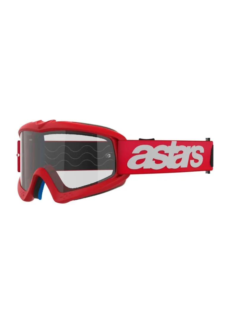 5140325-3067_f-Vision-Youth-Blaze-Goggle-Red-Clear Alpinestars Goggle Vision YOUTH BLAZE Röd/Klart