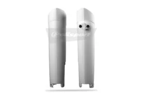 Polisport Fork Guards SX/F 08-14 EXC/F 08-15 TC/FC 125/450 14-15 White