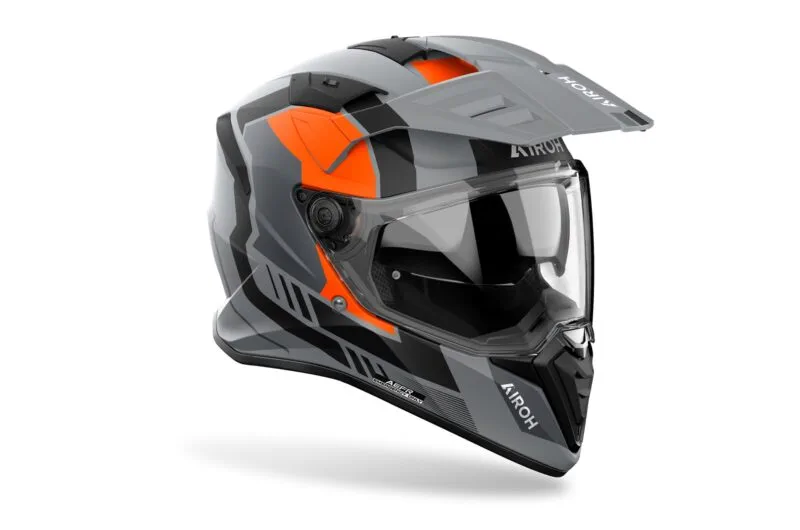57-26091_2 Airoh Hjälm Bandit Horn orange matt