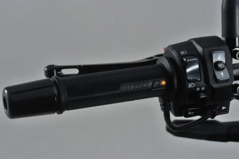 Daytona Heated Grips Street 4-level / open end (22mm) - Handtag