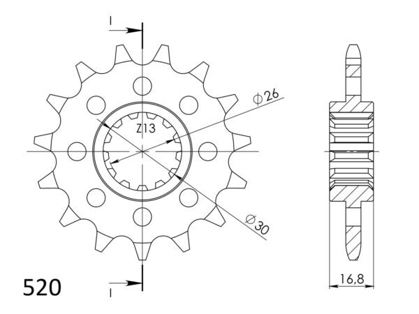 Supersprox Framdrev 1269.15