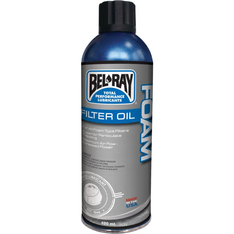 59f8d219fd7e9aa8f9ad196b9039f01a87fa872f_55_869_1 Bel-Ray Foam Filter Spray 400ml - Belray - Tvätt & rengöring