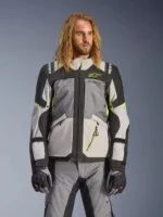 Alpinestars Jacka Andes v4 Drystar Grå/Fluo Gul