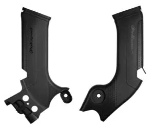 Polisport frame protector Kawasaki KX250F 21-24 KX450F 19-23 Black (11)