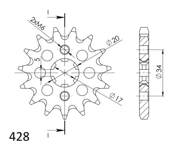 Supersprox Framdrev 1264.17