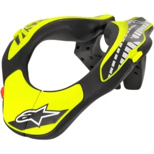 Alpinestars Nacksupport Junior Svart/Gul One Size