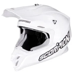 SCORPION MX Hjälm VX-16 EVO AIR Solid vit