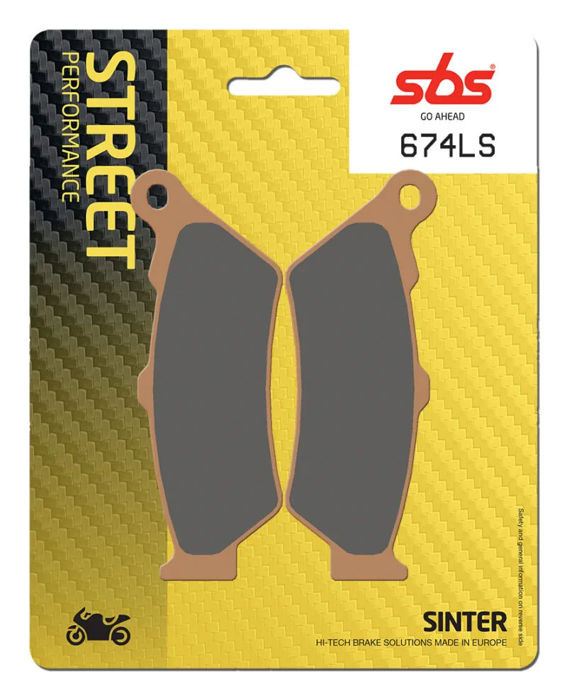 Sbs Bromsklossats Sintered bak