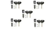 Security Lock key set for 3 cases including bush - Givi - Tillbehör & reservdelar