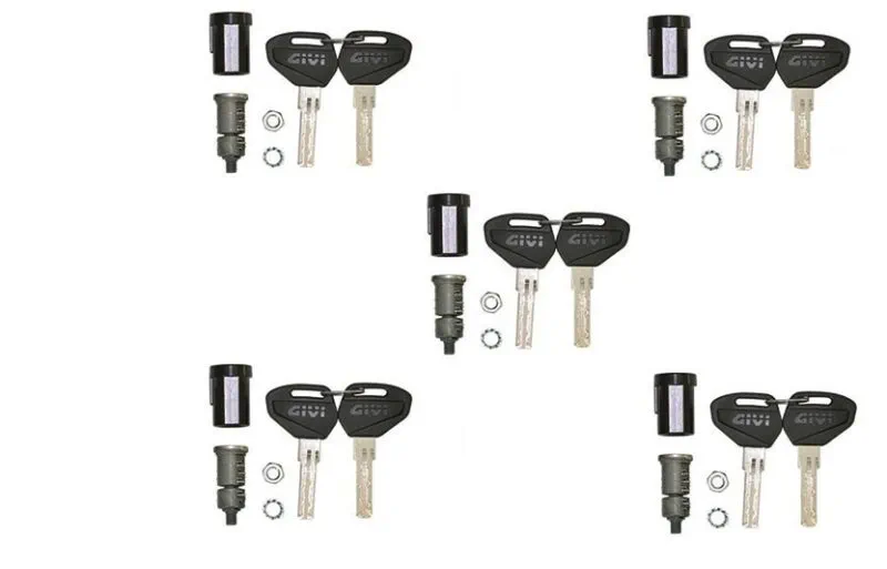 61324ca2ff8222a8186a05978ae8ef138742cbc4_322_SL103 Security Lock key set for 3 cases including bush - Givi - Tillbehör & reservdelar