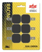Sbs Bromsklossats Dual Carbon (6PCS) - Bromsbelägg