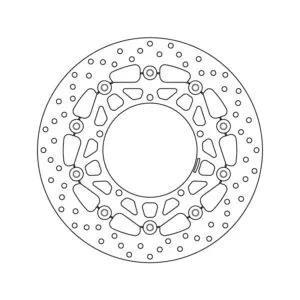 Brembo Serie Oro Bromsskiva floating