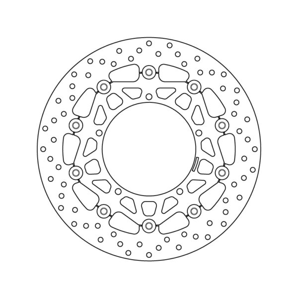 Brembo Serie Oro Bromsskiva floating