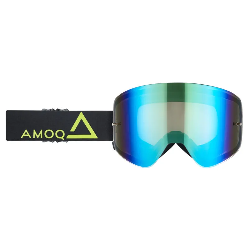 Produck/Product photography studio AMOQ Vision Magnetic Crossglasögon Black-HiVis - Gold Mirror