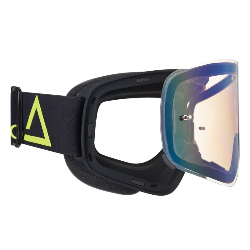 Produck/Product photography studio AMOQ Vision Magnetic Crossglasögon Black-HiVis - Gold Mirror