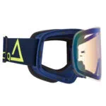 AMOQ Vision Magnetic Crossglasögon Navy-Gold - Gold Mirror