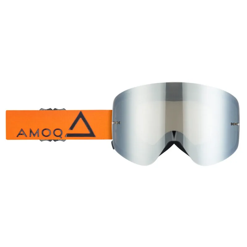 Produck/Product photography studio AMOQ Vision Magnetic Crossglasögon Orange-Black - Silver Mirror