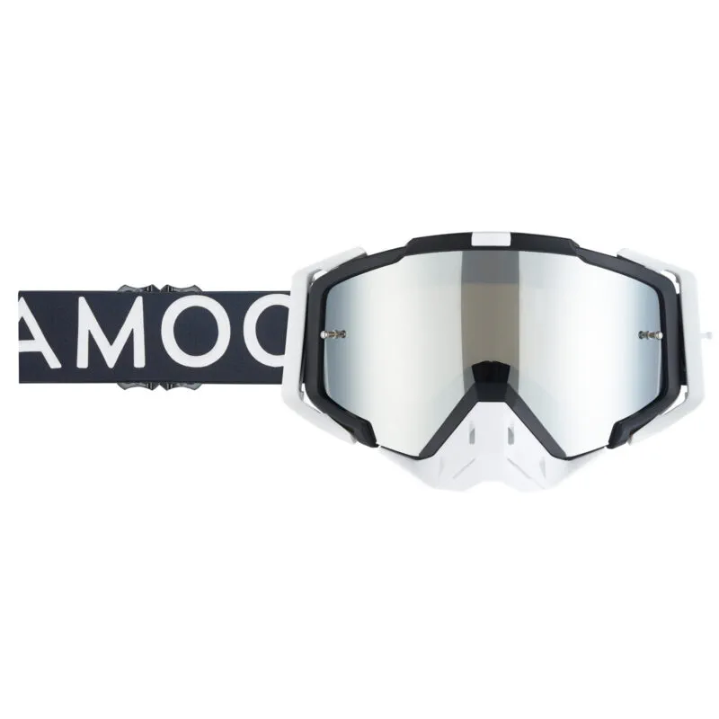 Produck/Product photography studio AMOQ Aster Crossglasögon Black-White - Silver Mirror