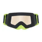 AMOQ Aster Crossglasögon Black-HiVis - Blue Mirror