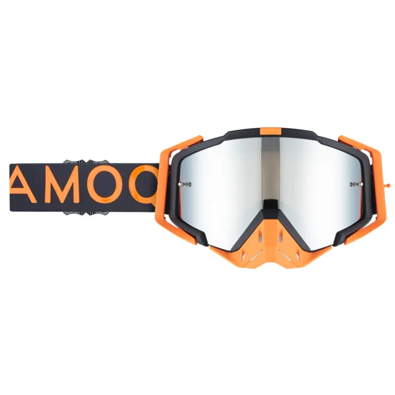 Produck/Product photography studio AMOQ Aster Crossglasögon Black-Orange - Silver Mirror