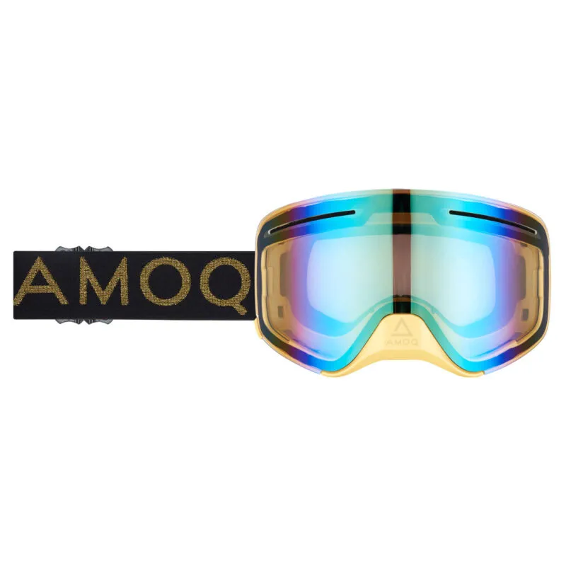 Produck/Product photography studio AMOQ Vision Vent+ Magnetic Skoterglasögon Classy - Gold Mirror