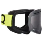 AMOQ Vision Vent+ Magnetic Skoterglasögon HiVis/Black - Smoke