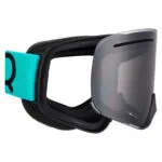 AMOQ Vision Vent+ Magnetic Skoterglasögon Turqoise/Black - Smoke