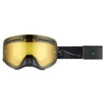 AMOQ Vision Vent+ Magnetic Skoterglasögon HEATED Blackout - Yellow