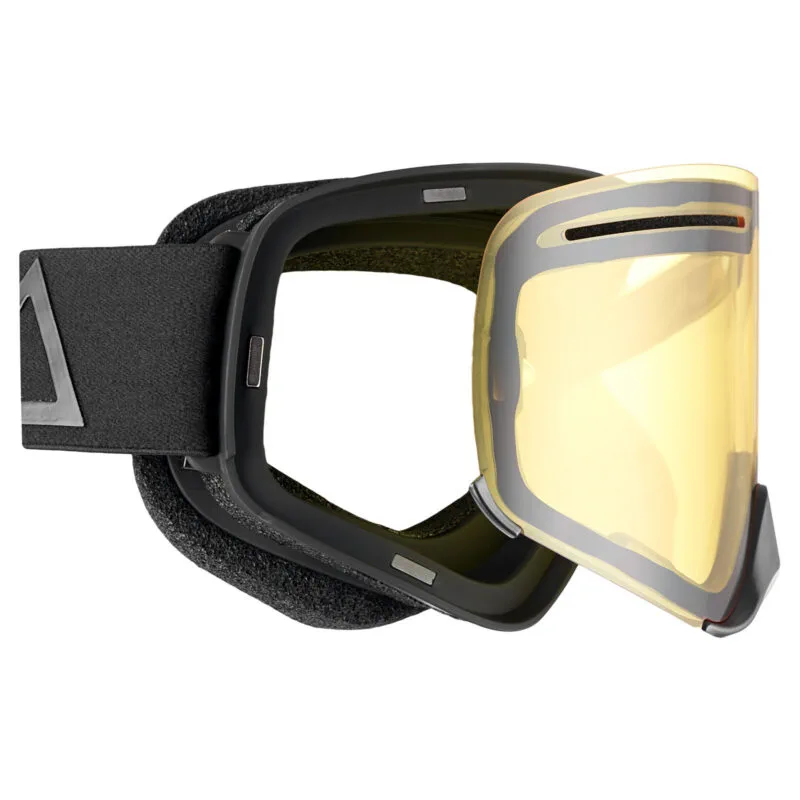 AMOQ Vision Vent+ Magnetic Skoterglasögon HEATED Blackout - Yellow
