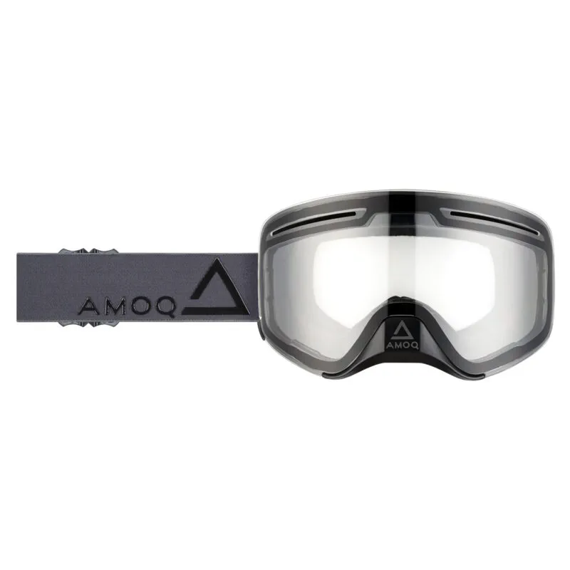 Produck/Product photography studio AMOQ Vision Vent+ Magnetic Skoterglasögon Dark Grey-Black - Clear