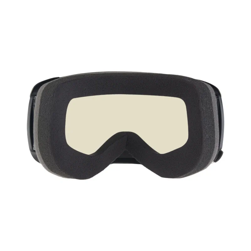 AMOQ Vision Vent+ Magnetic Skoterglasögon Dark Grey-Black - Yellow