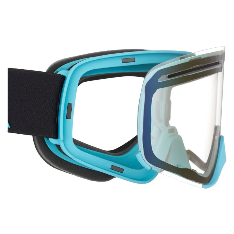 Produck/Product photography studio AMOQ Vision Vent+ Magnetic Goggles Black-Turqoise - Blue Mirror
