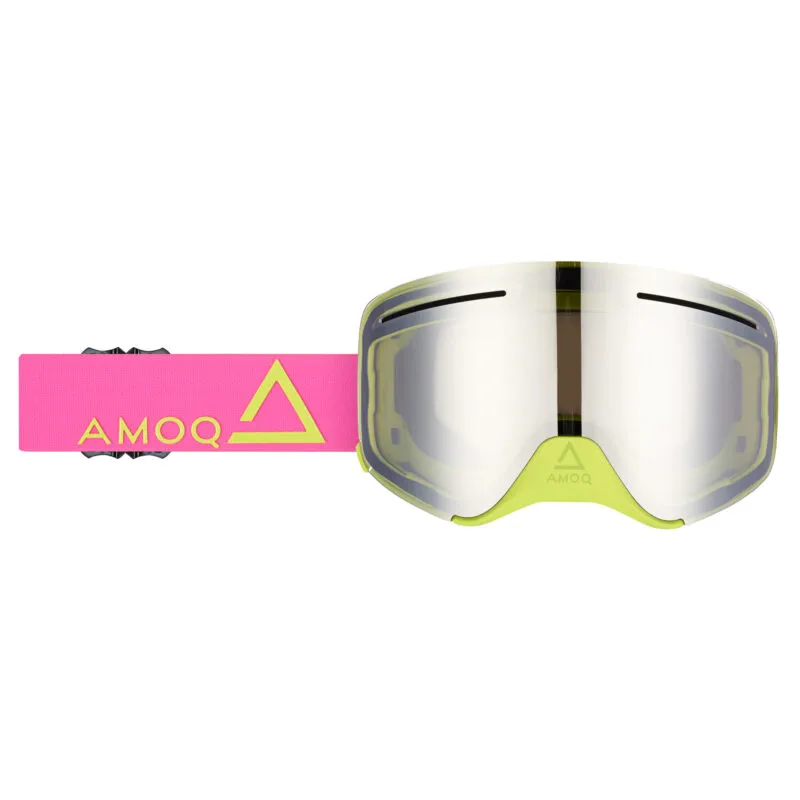 Produck/Product photography studio AMOQ Vision Vent+ Magnetic Goggles Pink-HiVis - Silver Mirror