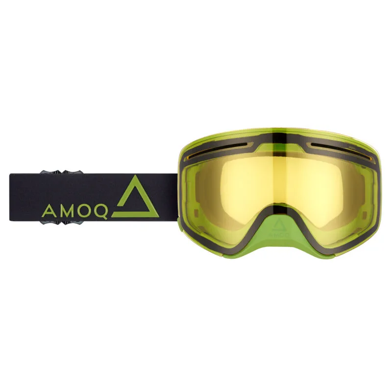 Produck/Product photography studio AMOQ Vision Vent+ Magnetic Goggles Black-Military Green - Yellow