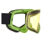 AMOQ Vision Vent+ Magnetic Goggles Black-Military Green - Yellow