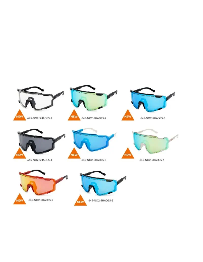645-NO2-SHADES AMOQ Align Performance Solglasögon Svart - Rök