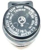 Blinkersrelä Elektronisk 2- & 3-kontakter 12V (Max 4 x 21W) - Tec-X - Blinkers & reflexer