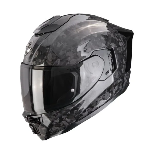 SCORPION Helmet EXO-1500 ONYX CARBON AIR SOLID Black